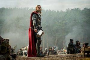 Thor, Chris Hemsworth, Thor 2: The Dark World, Film Stills, Mjolnir