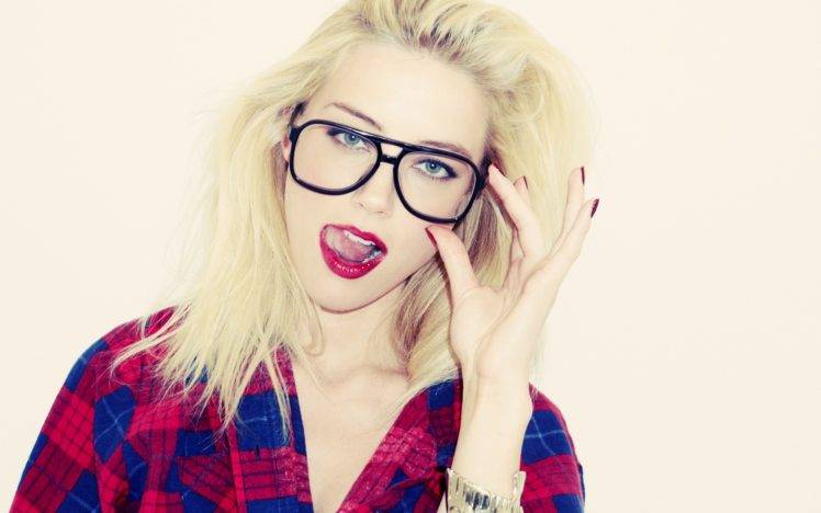 blonde, Hipster Photography, Glasses HD Wallpaper Desktop Background