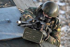 soldier, Men, PKP Pecheneg, Machine Gun, Weapon, Spetsnaz, Russian Army