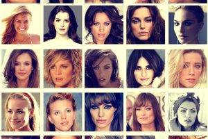 celebrity, Natalie Portman, Keira Knightley, Amber Heard, Megan Fox, Jessica Alba, Olivia Wilde, Angelina Jolie, Scarlett Johansson, Anne Hathaway