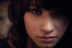 Demi Lovato, Crying, Face