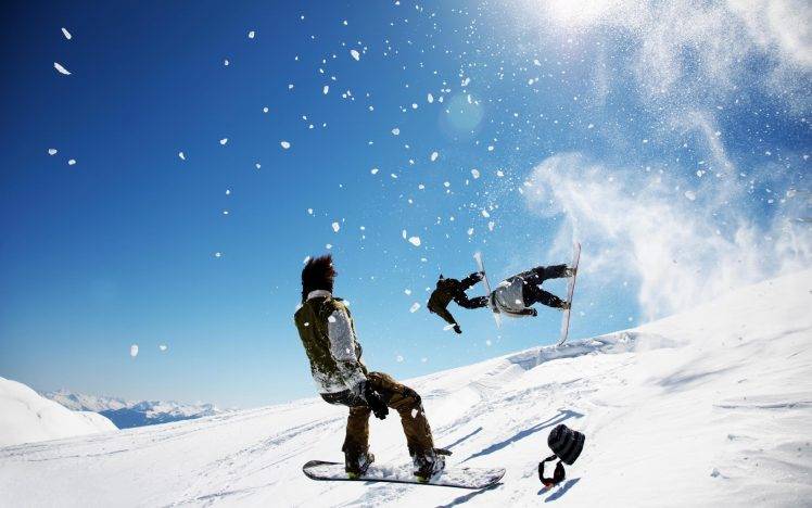 snowboarding, Snowboards HD Wallpaper Desktop Background