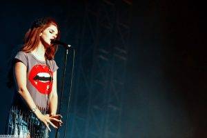 women, Lana Del Rey, Redhead, Singer