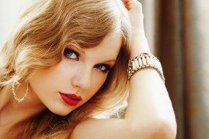 Taylor Swift, Celebrity, Blonde, Singer, Blue Eyes, Women, Face