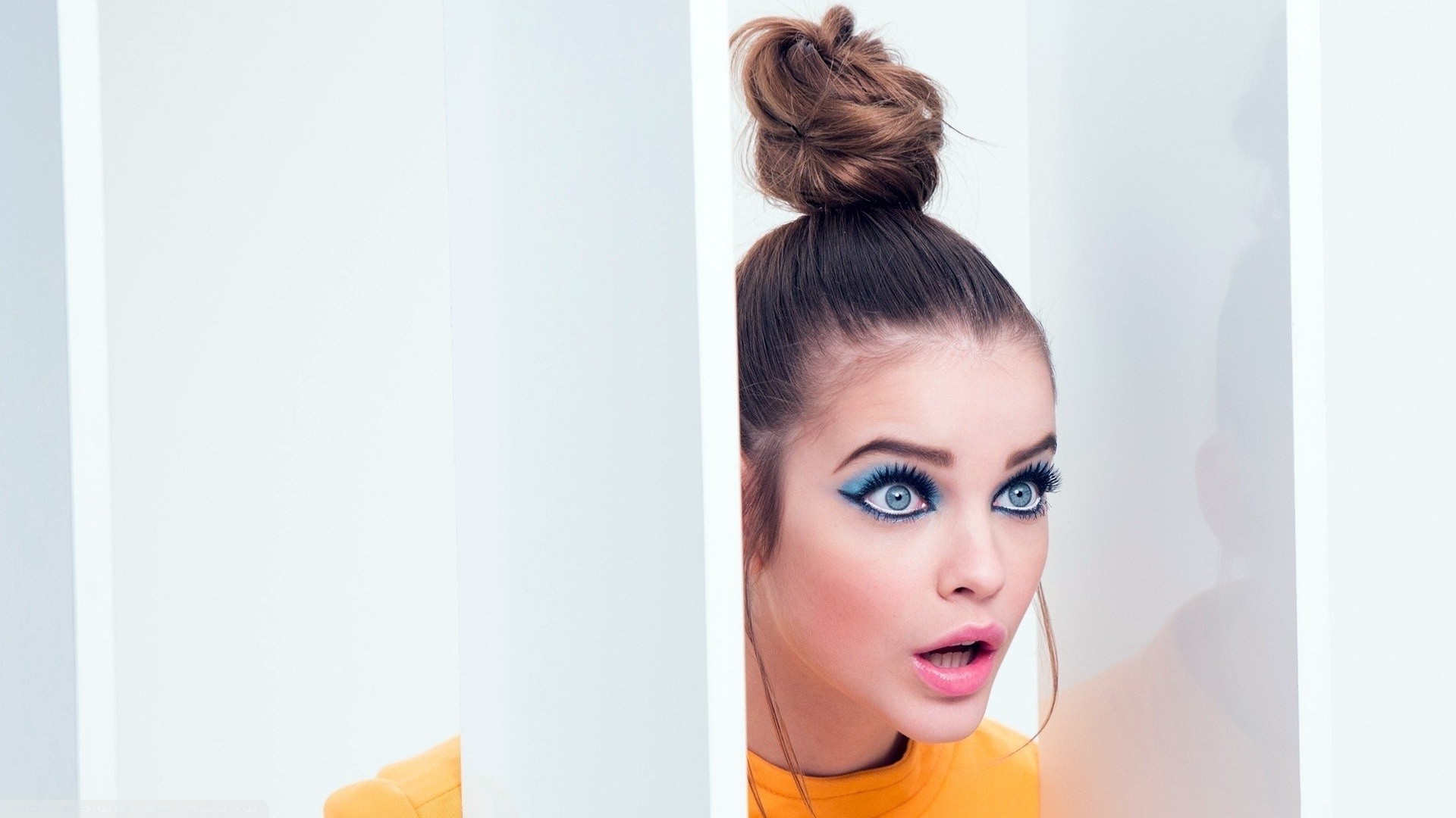 model, Blue Eyes, Barbara Palvin Wallpaper