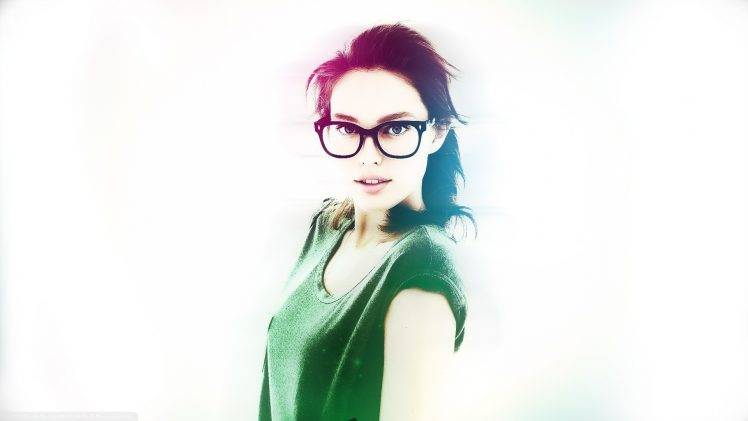 glasses, Women HD Wallpaper Desktop Background