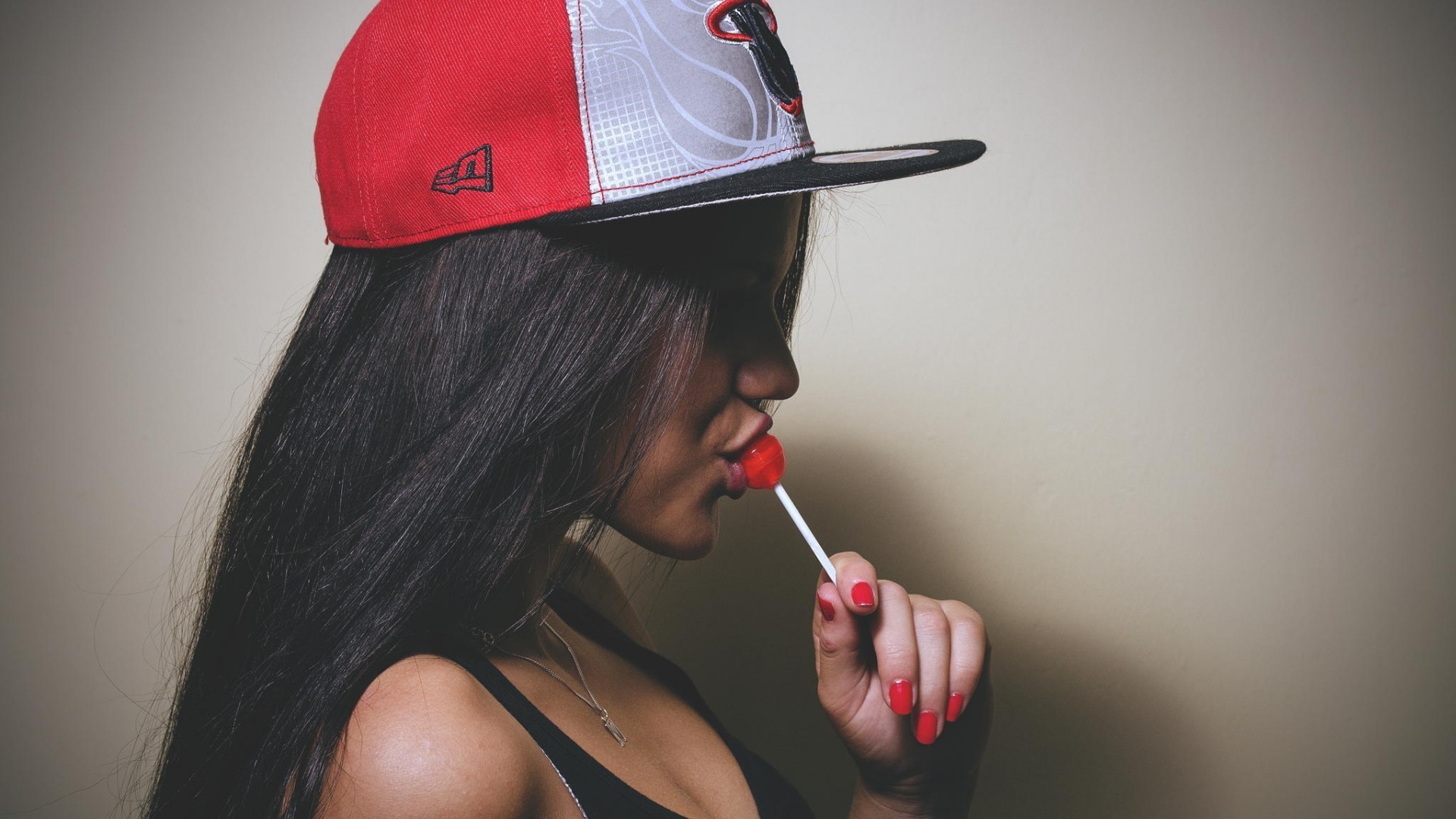 women, Model, Lollipop Wallpaper