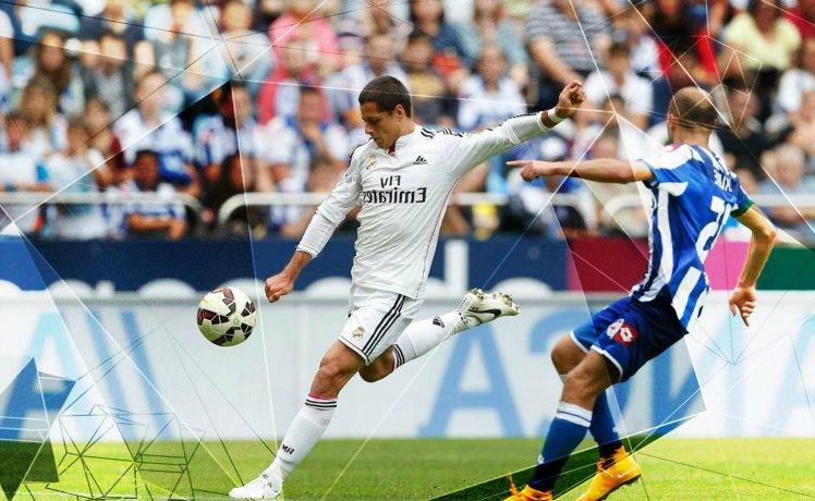 Real Madrid, Chicharito, Javier Hernandez HD Wallpaper Desktop Background