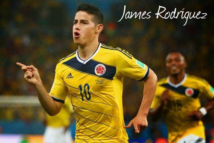 colombia, James Rodriguez, Soccer, Men HD Wallpaper Desktop Background
