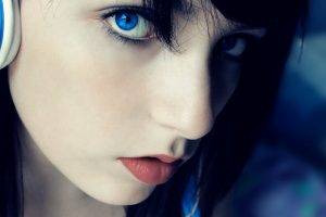 women, Blue Eyes