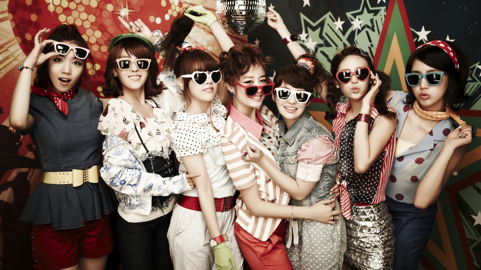 T ara, K pop, Glasses, Women, Korean Wallpaper