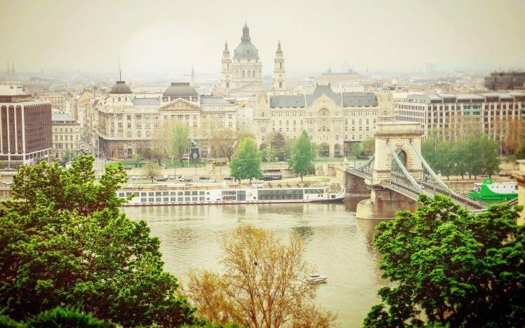 cityscape, Building, River, Bridge, Budapest HD Wallpaper Desktop Background