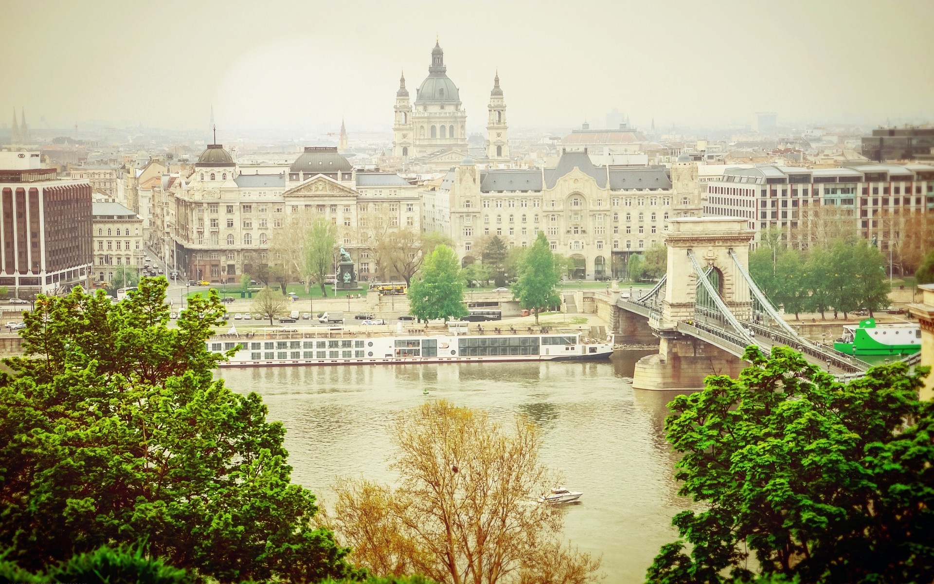 cityscape, Building, River, Bridge, Budapest Wallpaper