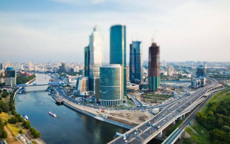 cityscape, Building, River, Bridge, Moscow CIty HD Wallpaper Desktop Background