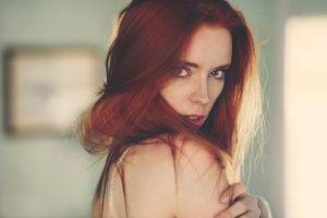 women, Redhead