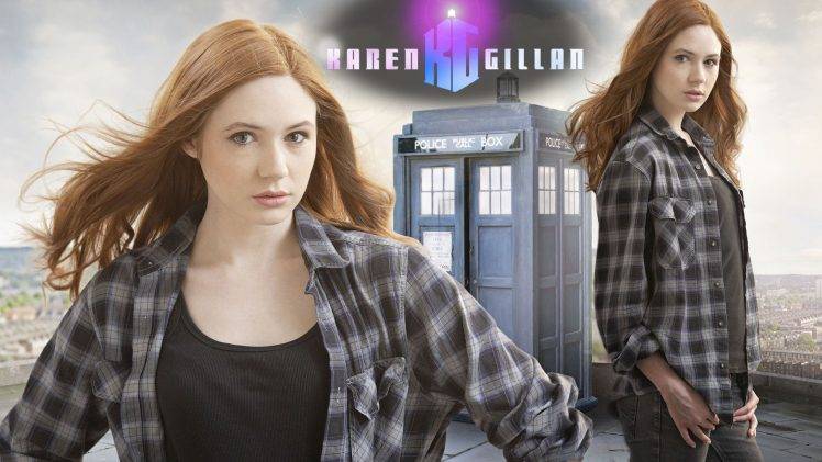 Karen Gillan, Redhead, Doctor Who, Amy Pond HD Wallpaper Desktop Background