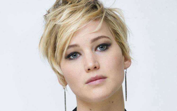 Jennifer Lawrence, Women, Actress, Face, Green Eyes HD Wallpaper Desktop Background