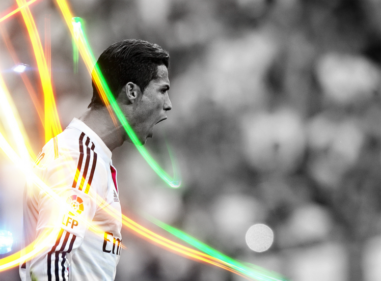 Cristiano Ronaldo, Real Madrid HD Wallpaper Desktop Background