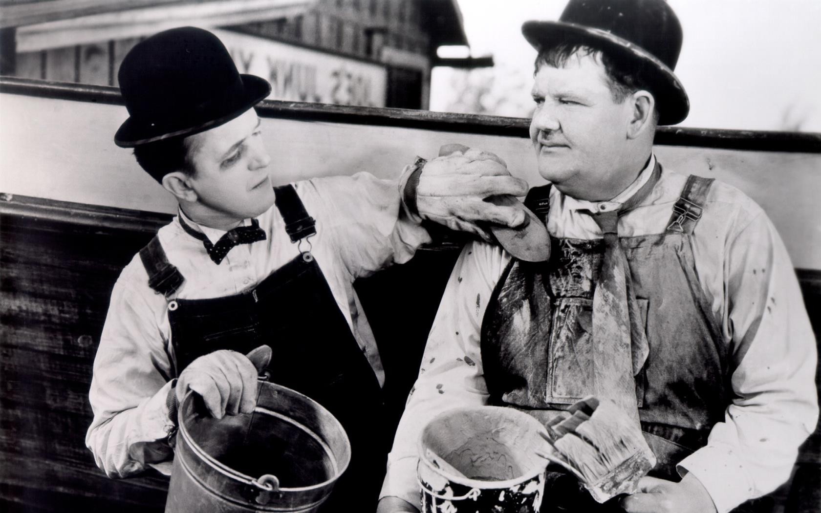 Laurel And Hardy Wallpaper