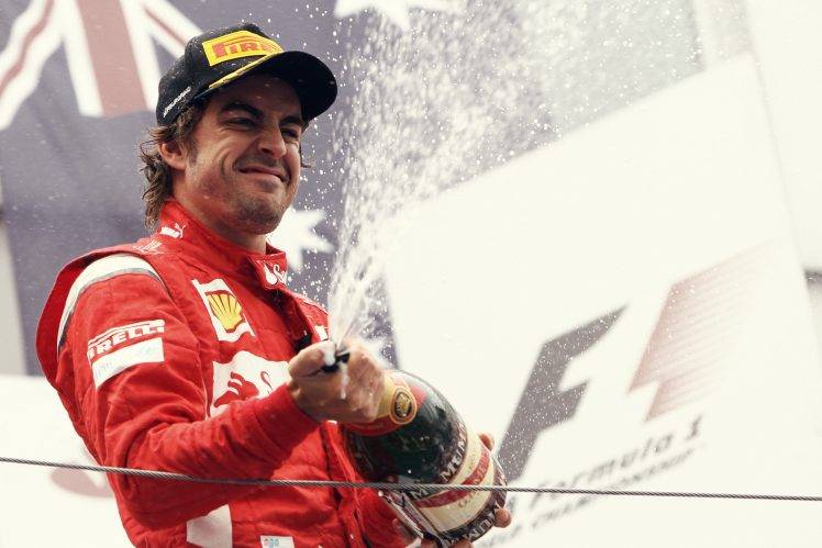 Fernando Alonso, Scuderia Ferrari, Formula 1 HD Wallpaper Desktop Background