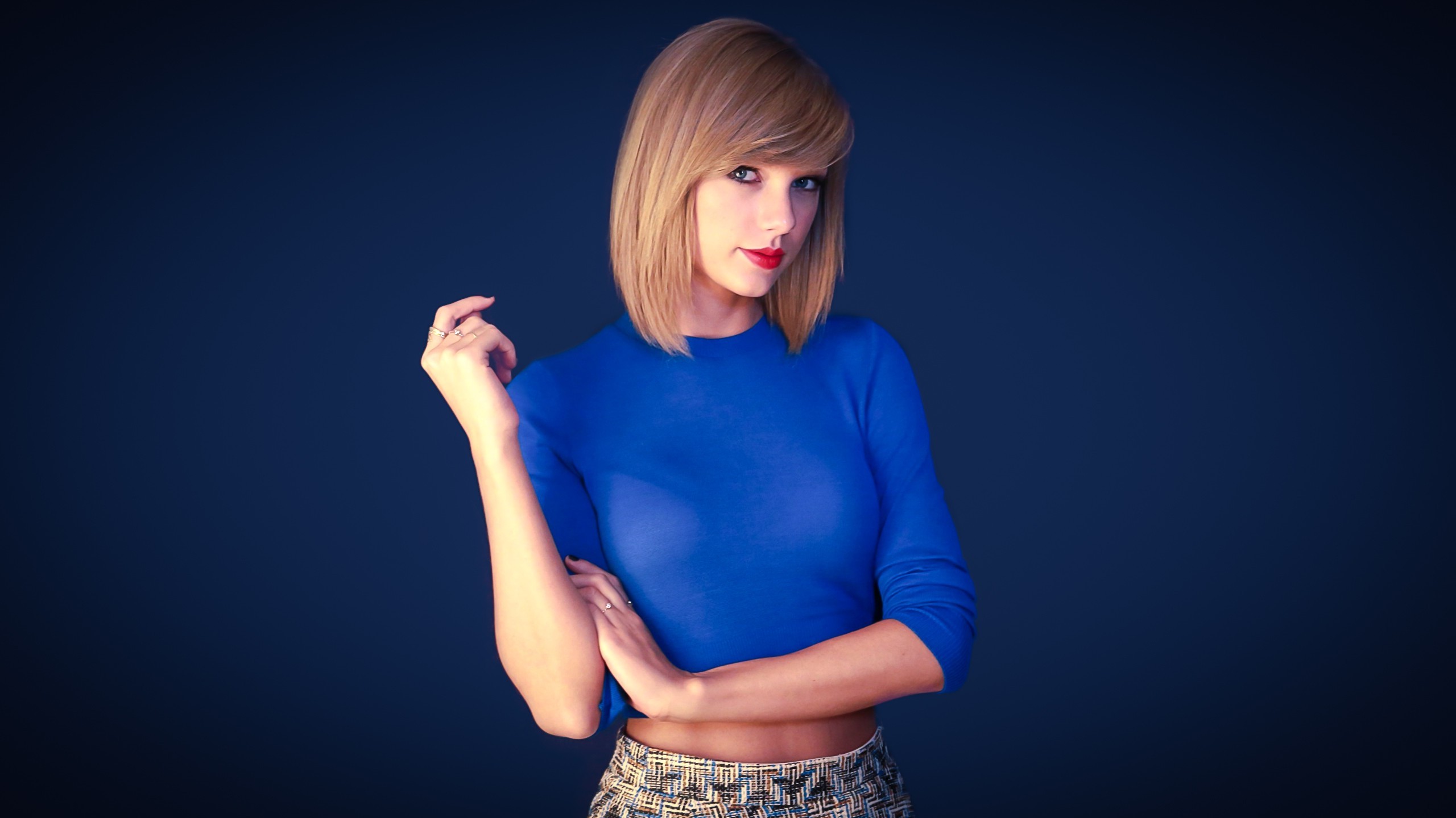Taylor Swift, Blue, Women, Singer Wallpaper