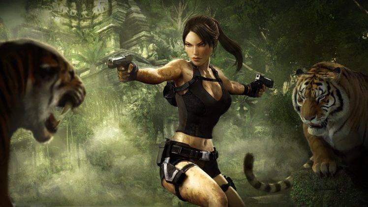 Lara Croft HD Wallpaper Desktop Background