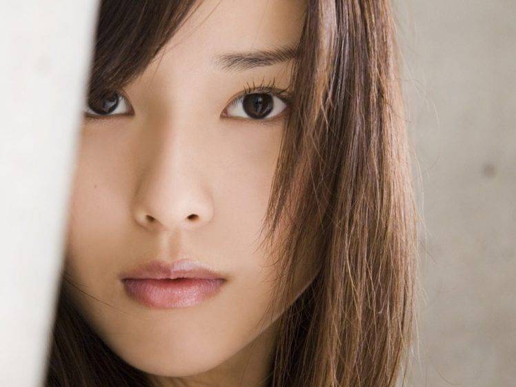 Erika Toda, Asian, Women, Face, Brunette, Brown Eyes HD Wallpaper Desktop Background