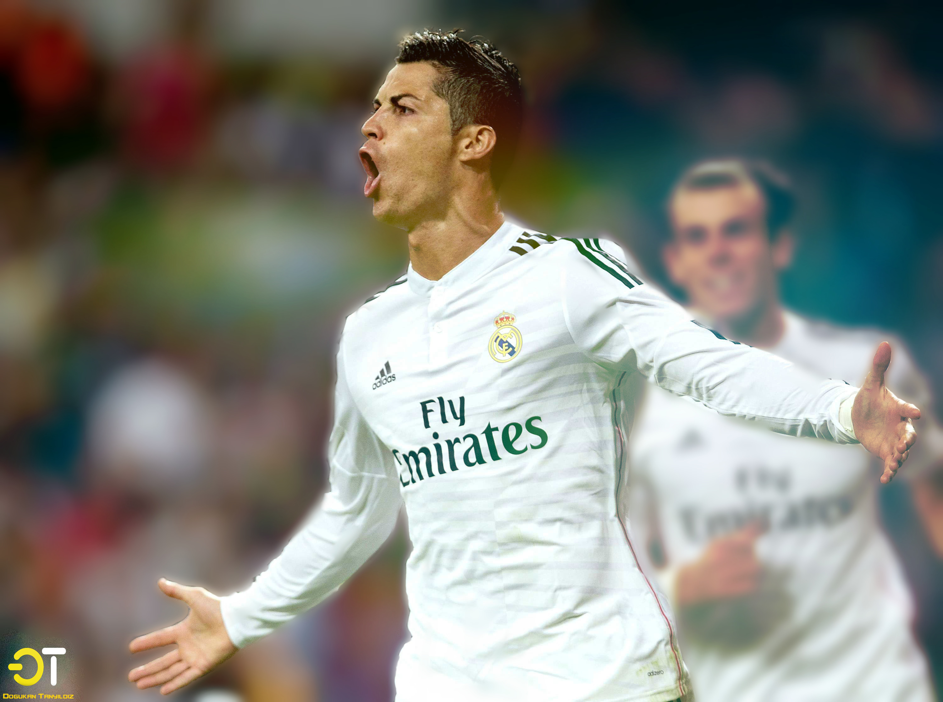 Cristiano Ronaldo, Real Madrid, HDR Wallpaper