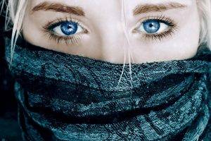blue Eyes, Blue, Women, Blonde