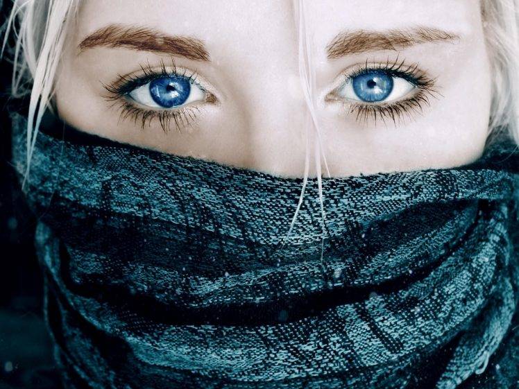 blue Eyes, Blue, Women, Blonde HD Wallpaper Desktop Background