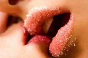 women, Lips, Kissing, Sugar, Lesbian