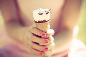 women, Ice Cream