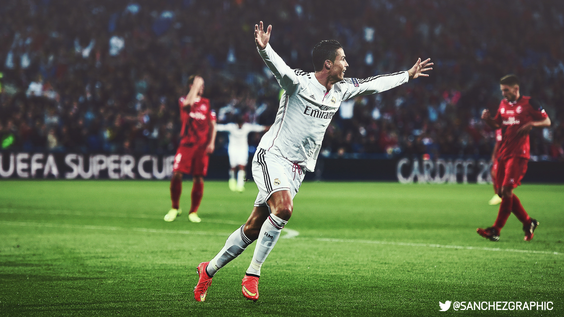 Sanchez Graphics, Cristiano Ronaldo, HDR Wallpaper