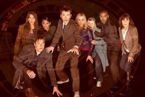 Doctor Who, The Doctor, TARDIS, David Tennant, Billie Piper, John Barrowman, Rose Tyler, Tenth Doctor, Freema Agyeman