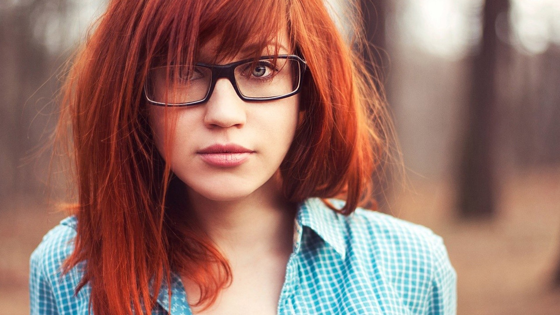 face, Women With Glasses Wallpaper