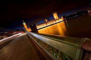 cityscape, London, River Thames, Westminster, Bridge
