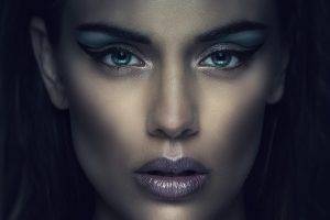 women, Model, Face, Closeup, Makeup