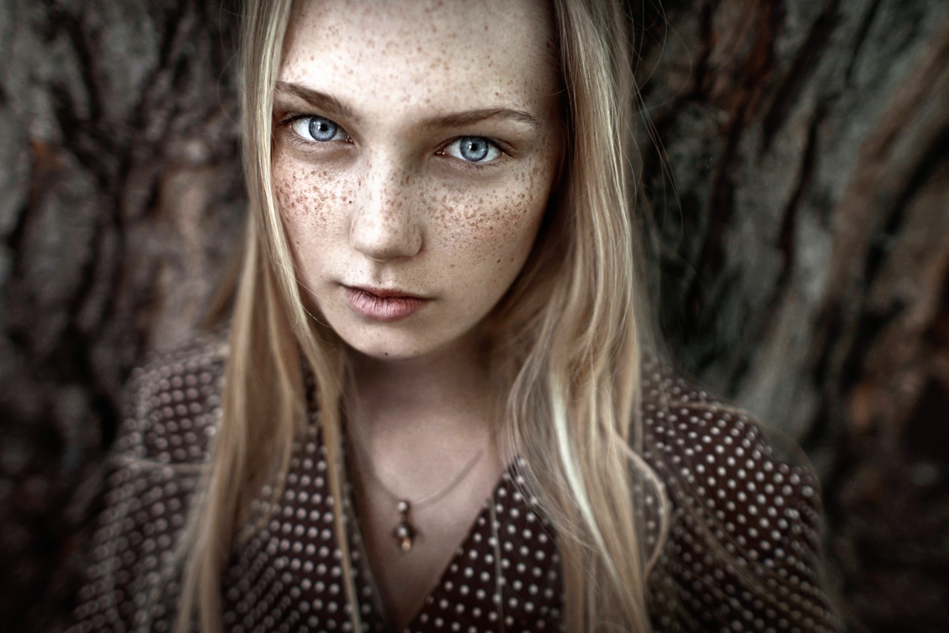 women Outdoors, Face, Blonde, Women, Model, Portrait Wallpaper