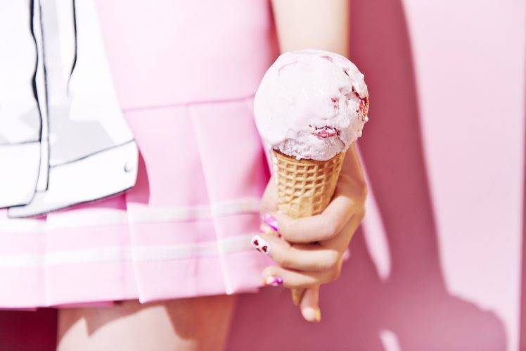 Asian, Ice Cream, Pink HD Wallpaper Desktop Background