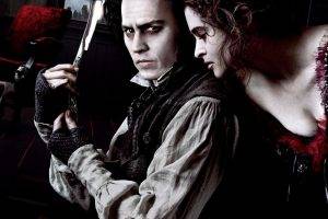 Johnny Depp, Helena Bonham Carter, Sweeney Todd, Movies, Sweeney Todd: The Demon Barber Of Fleet Street