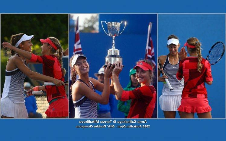 Anna Kalinskaya, Tereza Mihalikova, Tennis HD Wallpaper Desktop Background