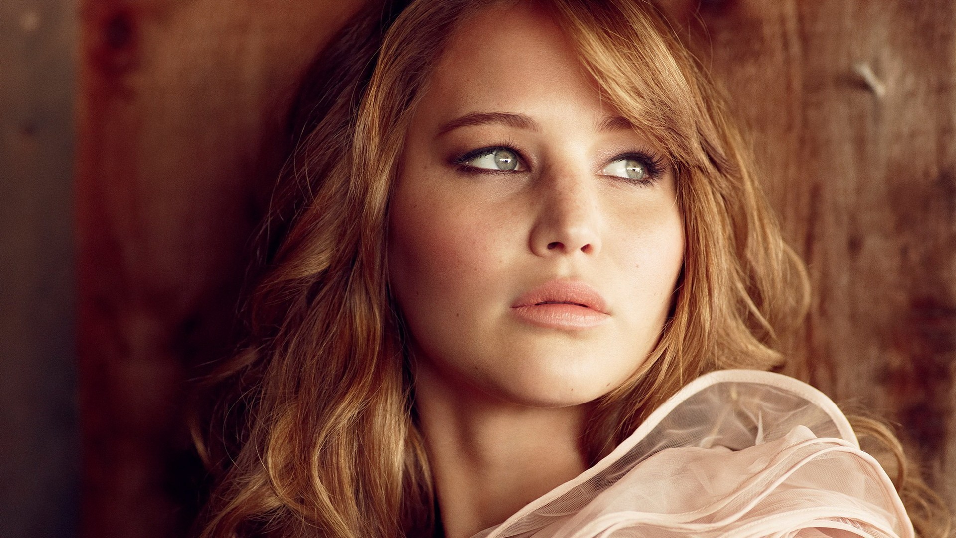 Jennifer Lawrence, Green Eyes, Blonde, Women, Actor Wallpaper
