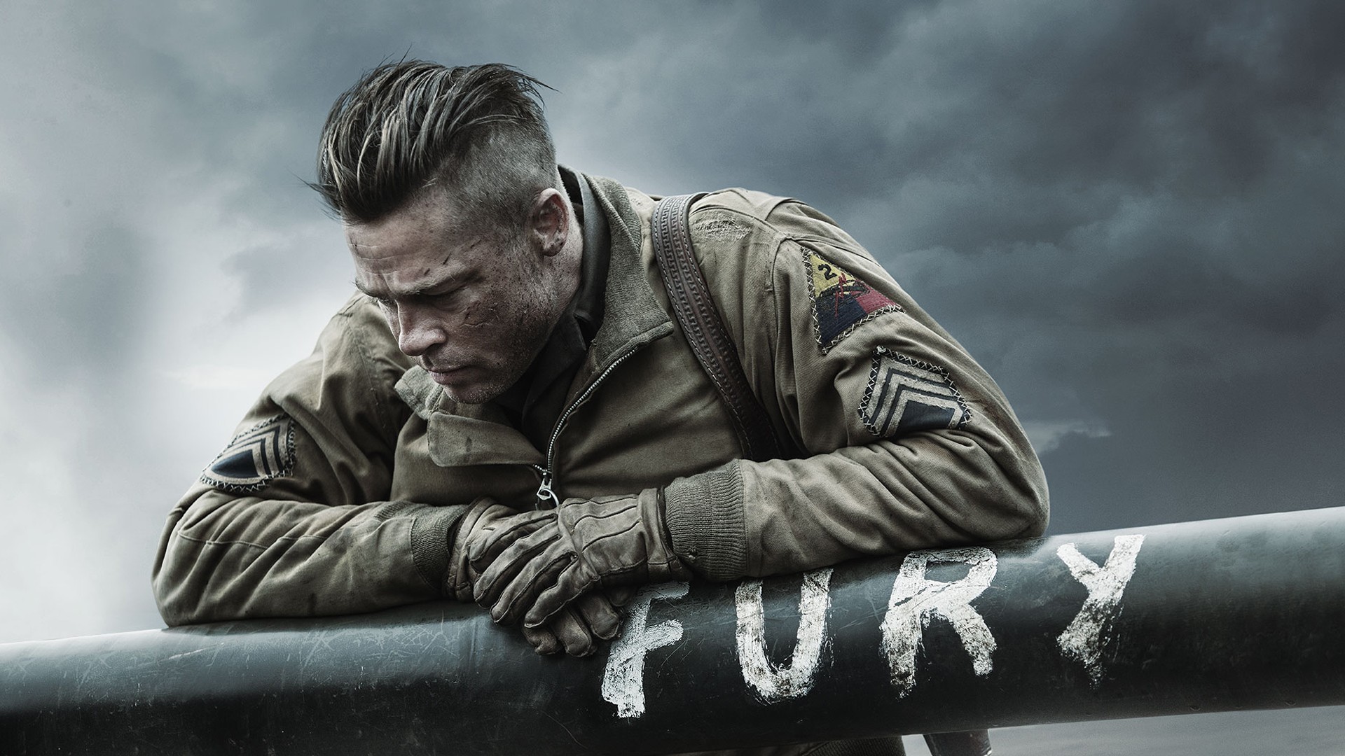 Brad Pitt, Fury, Fury (movie), Movies, World War II Wallpaper