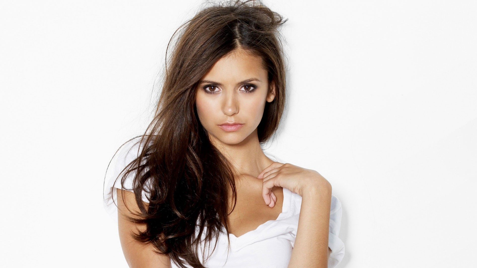 women, Nina Dobrev Wallpaper