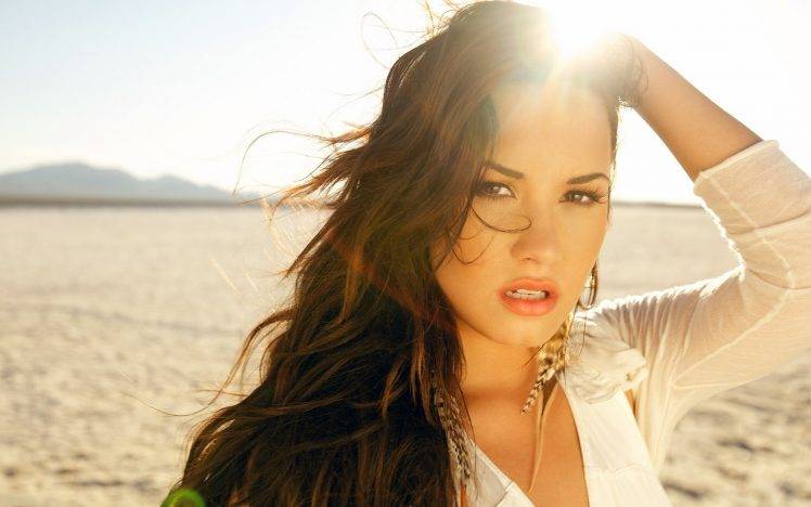 women, Demi Lovato HD Wallpaper Desktop Background