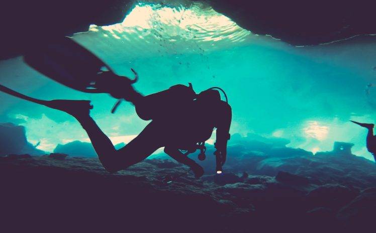 divers, Underwater, Sea HD Wallpaper Desktop Background