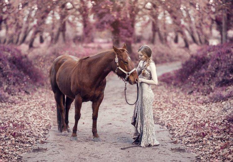 women, Women Outdoors, Model, Horse, Animals HD Wallpaper Desktop Background