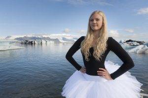 ballerina, Blonde, Ballet Skirt, Iceland