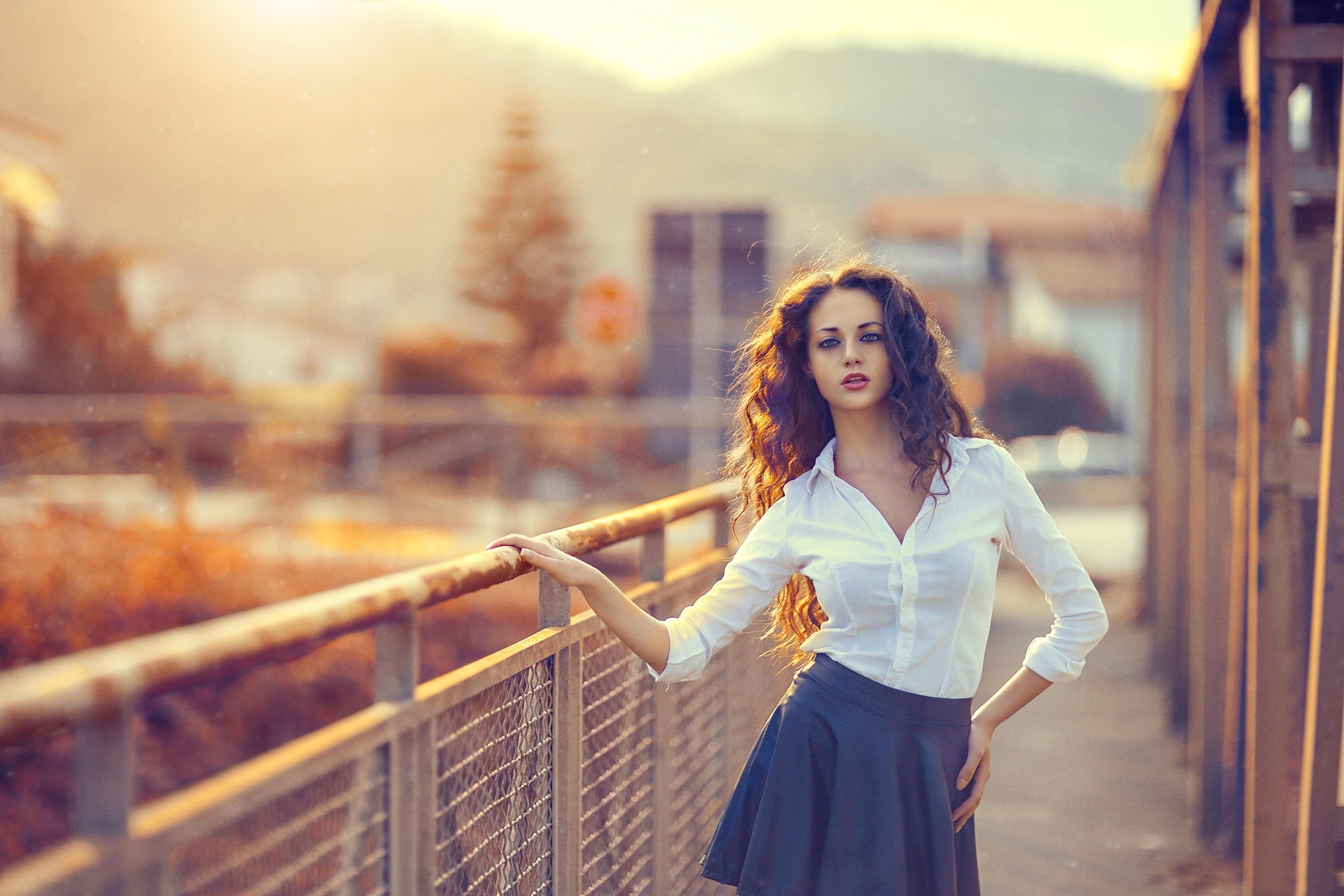 women Outdoors, Women, Model, Urban Wallpaper