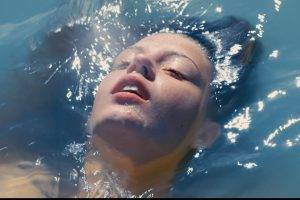 women, Adele Exarchopoulos, Blue Is The Warmest Color, Water